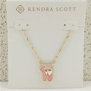 Kendra Scott Ballet Gold Short Pendant Necklace